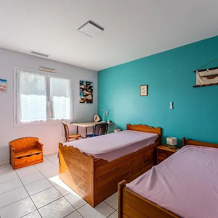 Tatil Evi Maison 6 Pers, Jardin Clos, Calme, Proche Plage, Animaux Admis, Parking, Wifi - Fr-1-521-65