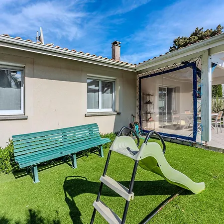 Maison 6 Pers, Jardin Clos, Calme, Proche Plage, Animaux Admis, Parking, Wifi - Fr-1-521-65 ביסקארוס-פלאז'