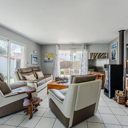 בית נופש Maison 6 Pers, Jardin Clos, Calme, Proche Plage, Animaux Admis, Parking, Wifi - Fr-1-521-65 ביסקארוס-פלאז'