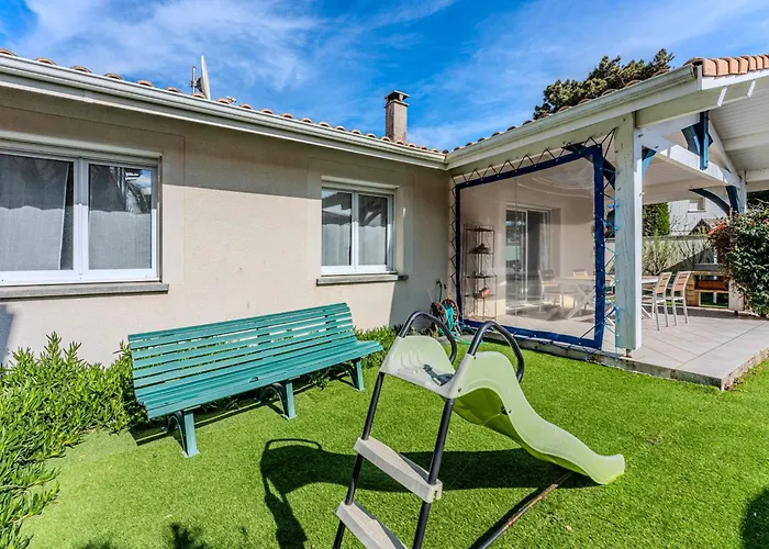 Maison 6 Pers, Jardin Clos, Calme, Proche Plage, Animaux Admis, Parking, Wifi - Fr-1-521-65 Biscarrosse-Plage
